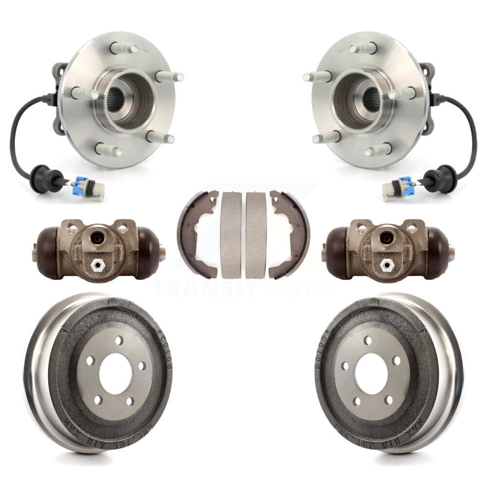 Kit de roulements de moyeu pour cylindres de roue arrière et chaussures de tambour, pour Chevrolet Equinox Saturn