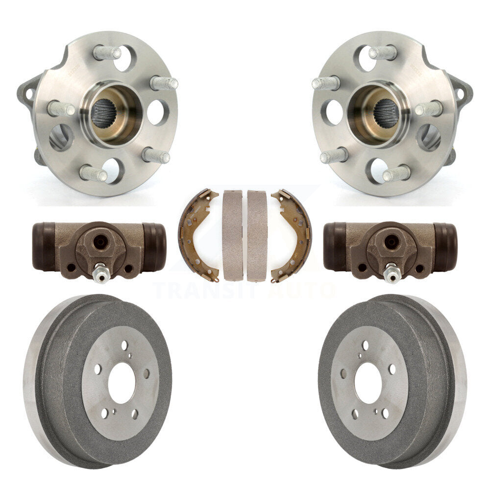 Kit d'assemblage de cylindres de roue arrière, tambour et chaussures, roulement de moyeu pour Toyota RAV4
