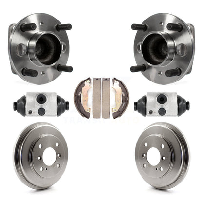 Kit d'assemblage de cylindres de roue arrière, tambour et chaussures, roulement de moyeu pour Ford Fiesta