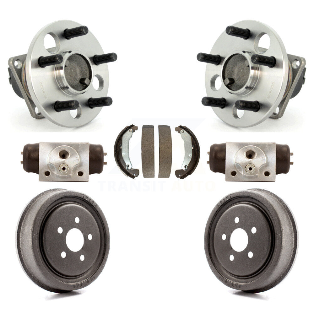Kit de roulements de moyeu, cylindres de roue arrière, tambour et chaussures, pour Pontiac Sunfire Chevrolet