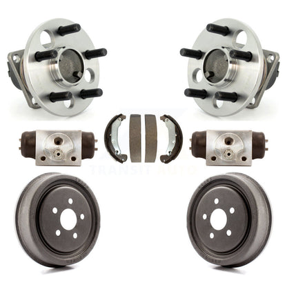 Kit de roulements de moyeu, cylindres de roue arrière, tambour et chaussures, pour Pontiac Sunfire Chevrolet