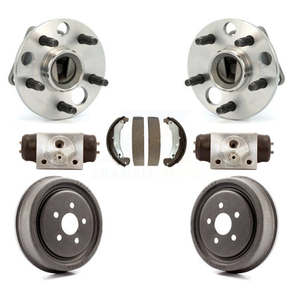 Kit de roulements de moyeu, cylindres de roue arrière, tambour et chaussures, pour Pontiac Sunfire Chevrolet