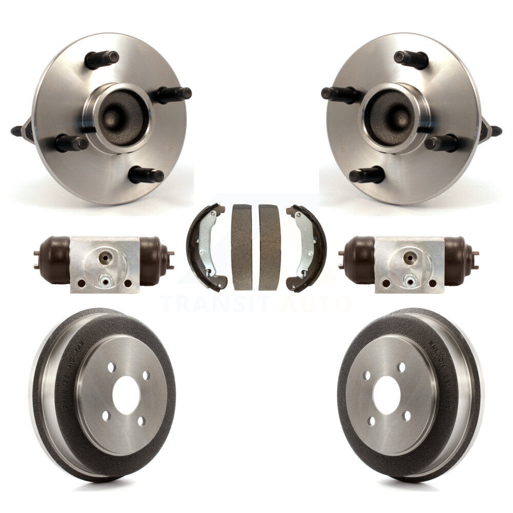 Kit de roulements de moyeu pour cylindres de roue arrière et chaussures de tambour, pour Chevrolet Cobalt Pontiac