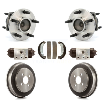 Kit de roulements de moyeu, cylindres de roue arrière, tambour et chaussures, pour Saturn Ion Pontiac Pursui