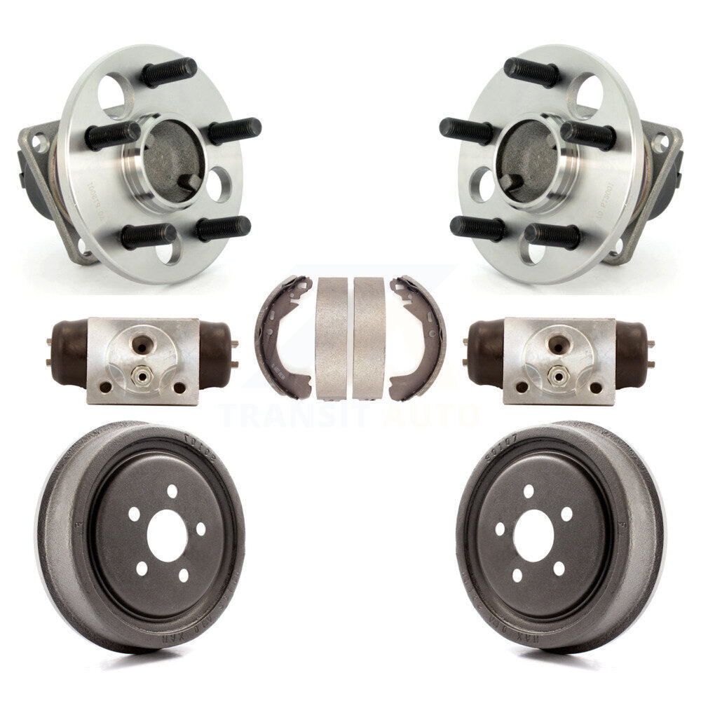 Kit de roulements de moyeu, cylindres de roue arrière, tambour et chaussures pour Chevrolet Cavalier