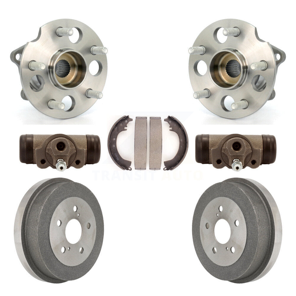 Kit d'assemblage de cylindres de roue arrière, tambour et chaussures, roulement de moyeu pour Toyota RAV4