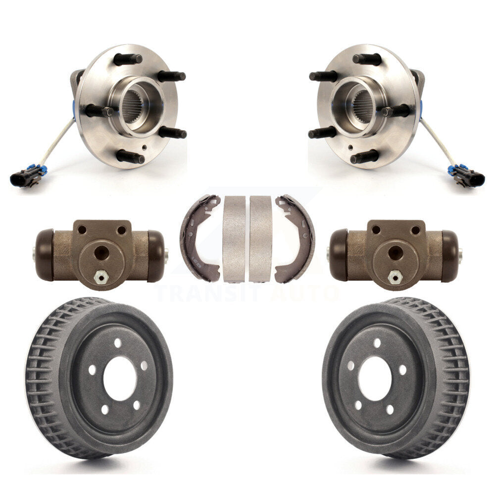 Kit de roulements de moyeu, cylindres de roue arrière, tambour et chaussures, pour Pontiac Montana Chevrolet