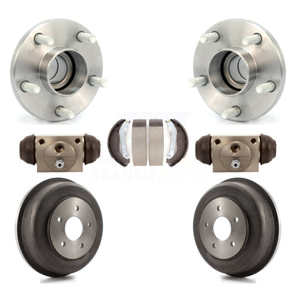 Kit de roulement de moyeu de tambour et de chaussures de cylindres de roue arrière pour Ford Transit Connect 10-13
