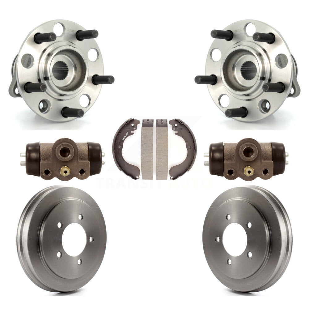 Kit de roulement de moyeu de tambour et de chaussures de cylindres de roue arrière pour Jeep Patriot Compass Dodge