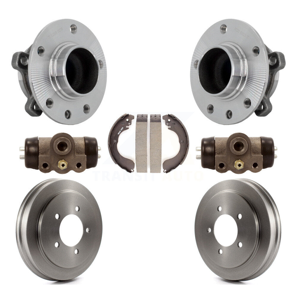 Kit d'assemblage de roulements de moyeu, cylindres de roue arrière, tambour et chaussures pour Jeep Compass