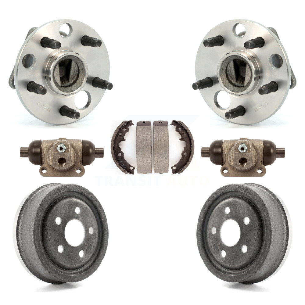 Kit de roulements de moyeu, cylindres de roue arrière, tambour et chaussures, pour Chevrolet Cavalier Pontia