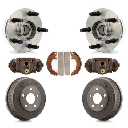 Kit de roulements de moyeu, cylindres de roue arrière, tambour et chaussures, pour Ford Taurus Mercury Sable