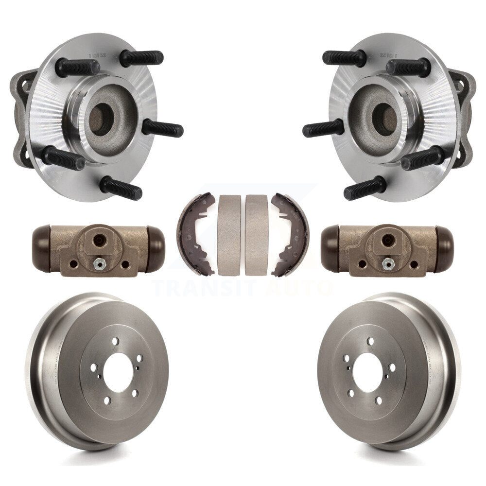 Kit de roulements de moyeu, cylindres de roue arrière, tambour et chaussures, pour Dodge caravane Grand Town