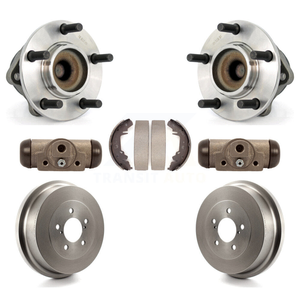 Kit de roulements de moyeu, cylindres de roue arrière, tambour et chaussures, pour Dodge caravane Grand Town