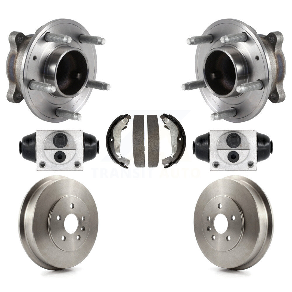 Kit de roulements de moyeu, cylindres de roue arrière, tambour et chaussures pour Chevrolet Cruze