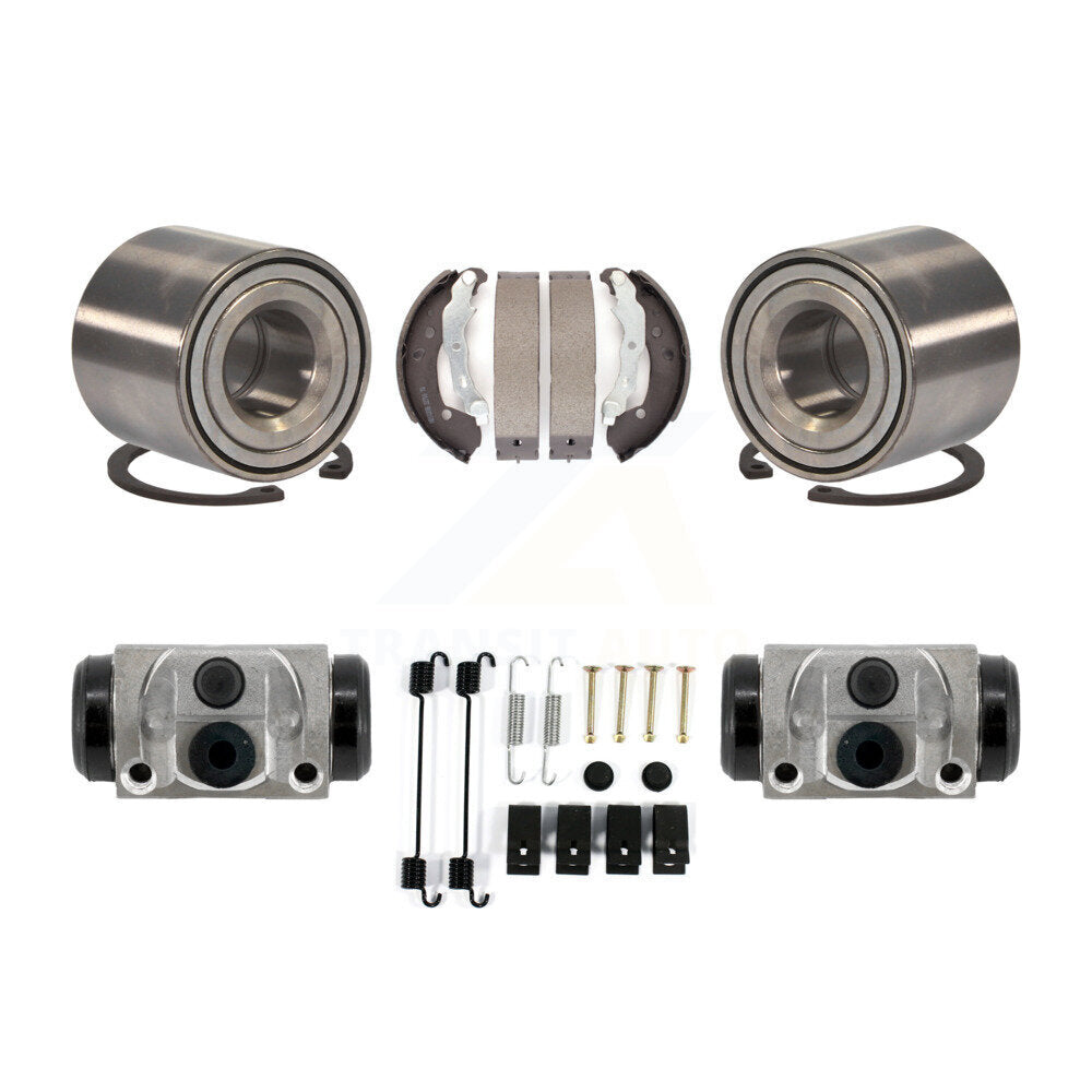 Kit de roulements de quincaillerie pour cylindres de roue arrière, chaussures de tambour, pour Nissan Versa Note Micr