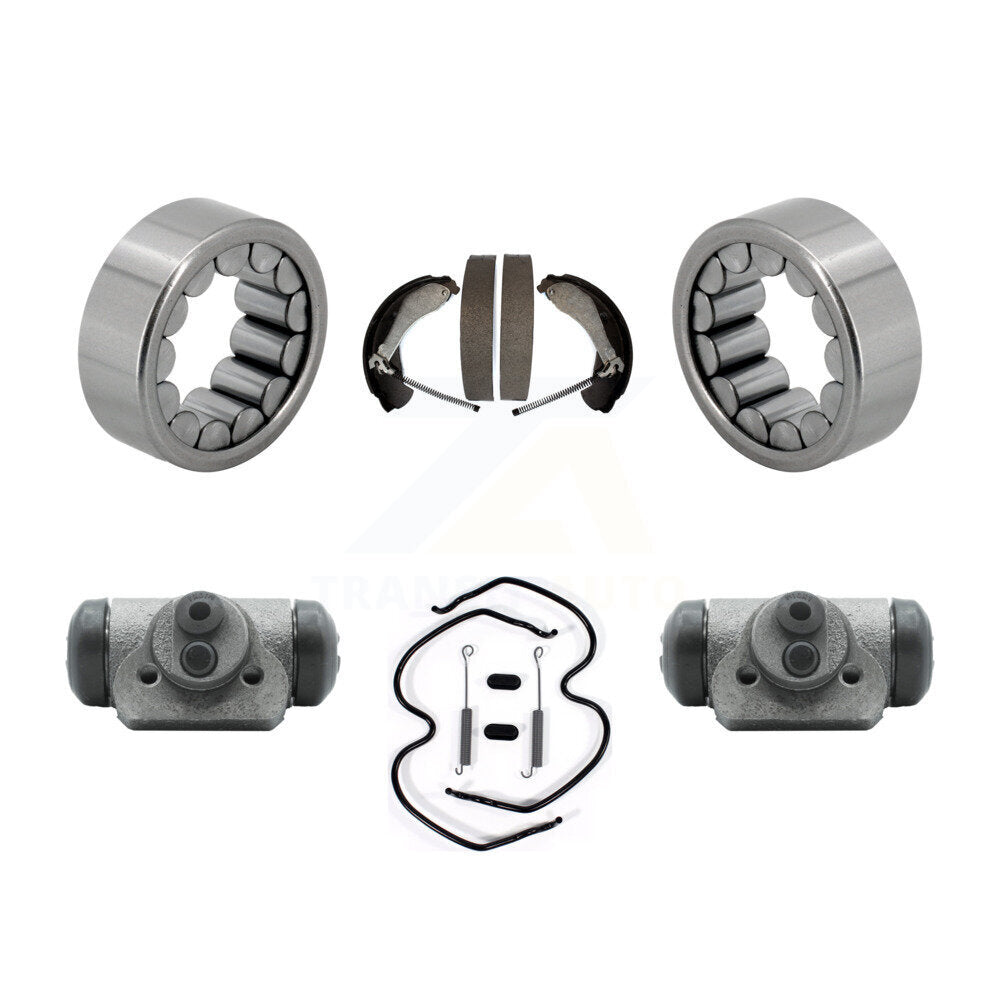 Kit de roulement de matériel de chaussures de tambour de cylindres de roue arrière pour Chevrolet Colorado GMC