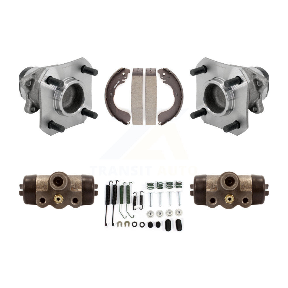 Kit de roulements de moyeu pour cylindres de roue arrière et chaussures de tambour, pour Nissan Cube 2009 – 2014
