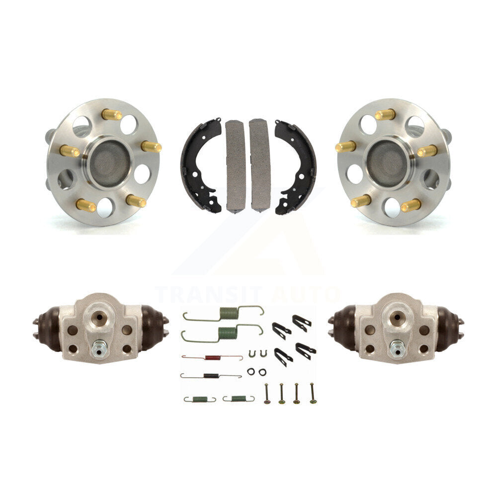 Kit d'assemblage de roulements de moyeu, cylindres de roue arrière et chaussures de tambour pour Honda Civic