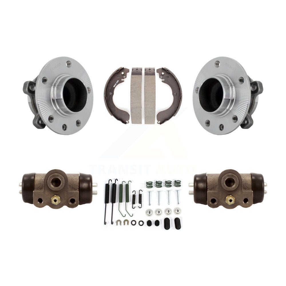 Kit d'assemblage de roulements de moyeu, cylindres de roue arrière et chaussures de tambour pour Jeep Compass
