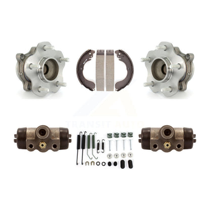 Kit de roulement de moyeu de chaussures de tambour de cylindres de roue arrière pour Nissan Sentra 2007 2012 2.5