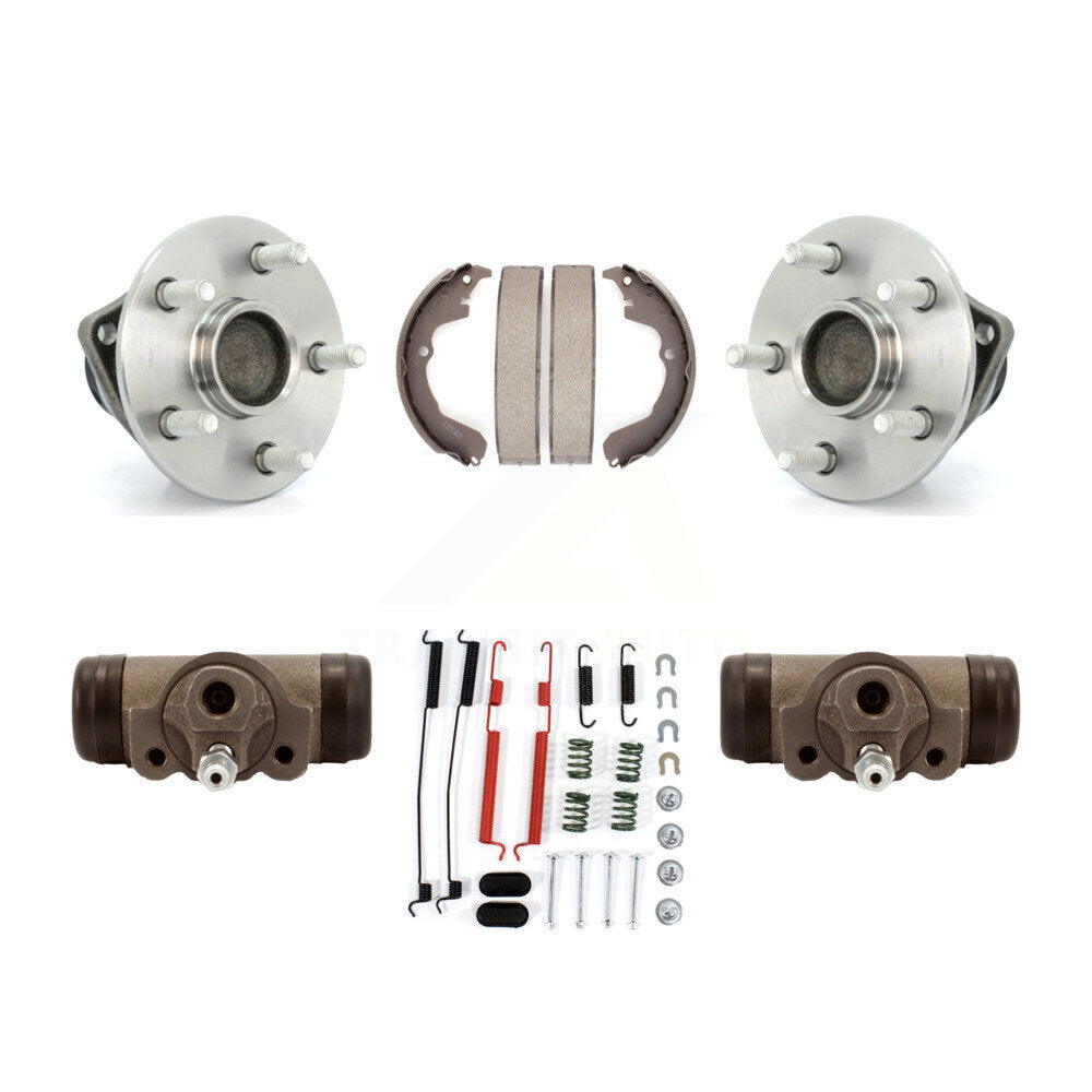 Kit de roulements de moyeu pour cylindres de roue arrière et chaussures de tambour, pour Pontiac Vibe Toyota Matri