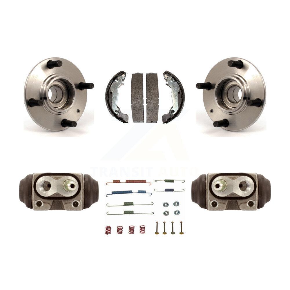 Kit de roulements de moyeu pour cylindres de roue arrière et chaussures de tambour, pour Hyundai Elantra, sans ABS