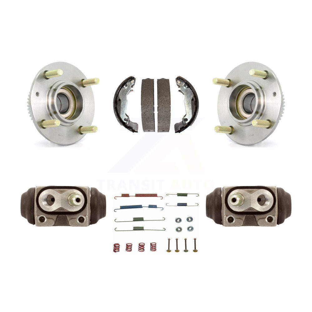 Kit de roulement de moyeu de chaussures de tambour de cylindres de roue arrière pour Hyundai Elantra 4 roues ABS
