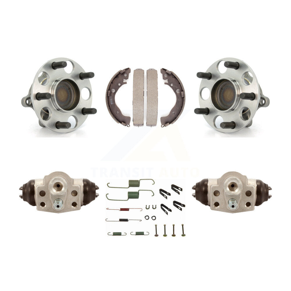 Rear Wheel Cylinders And Drum Shoes Hub Bearing Kit For 2011 Honda Civic GX
