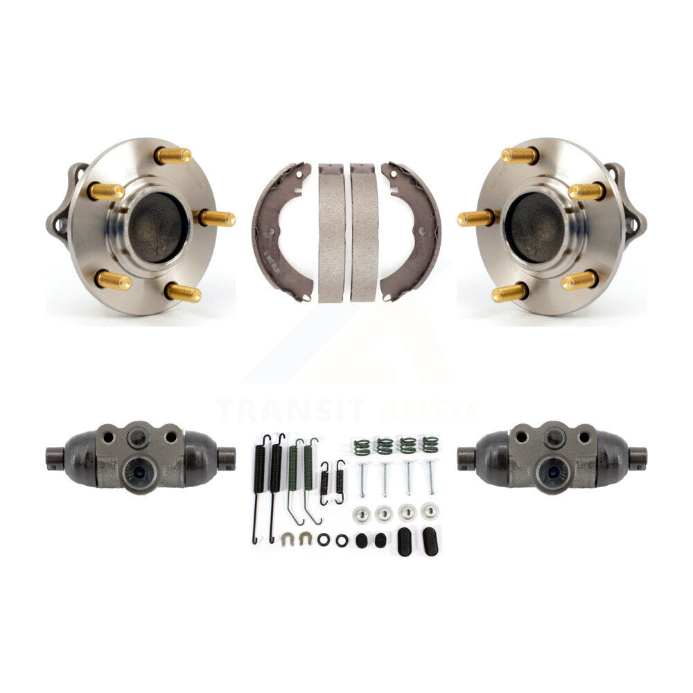 Kit de roulements de moyeu pour cylindres de roue arrière et chaussures de tambour, pour Mitsubishi Lancer