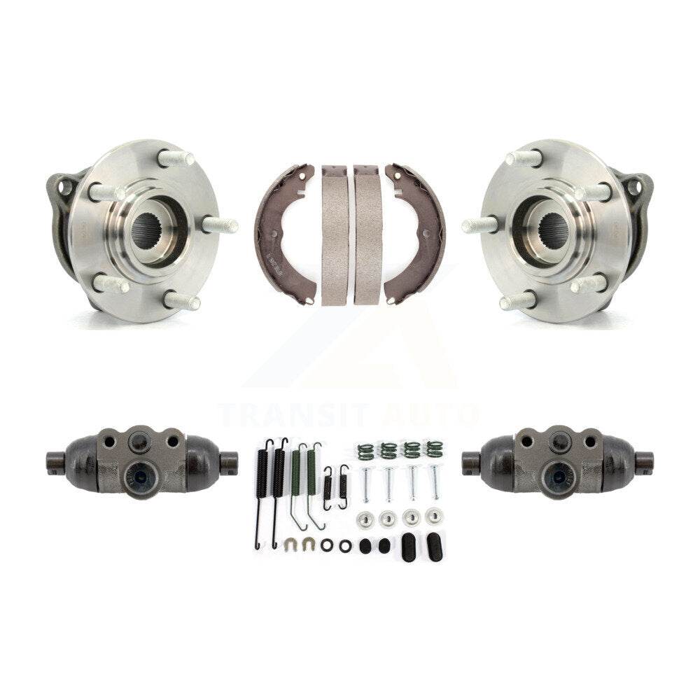 Kit de roulements de moyeu pour cylindres de roue arrière et chaussures de tambour, pour Mitsubishi Lancer AW 2008