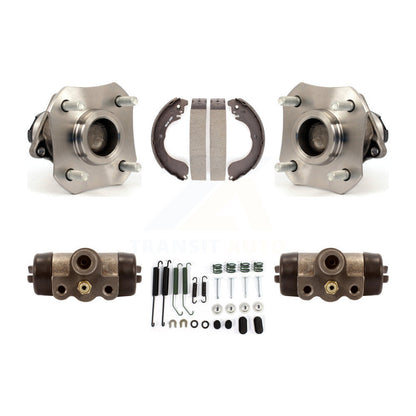 Kit d'assemblage de roulements de moyeu, cylindres de roue arrière et chaussures de tambour pour Nissan Versa