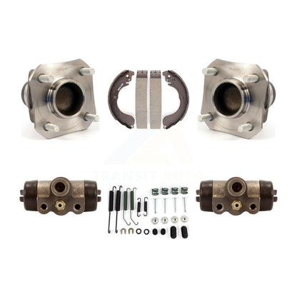 Kit d'assemblage de roulements de moyeu, cylindres de roue arrière et chaussures de tambour pour Nissan Versa