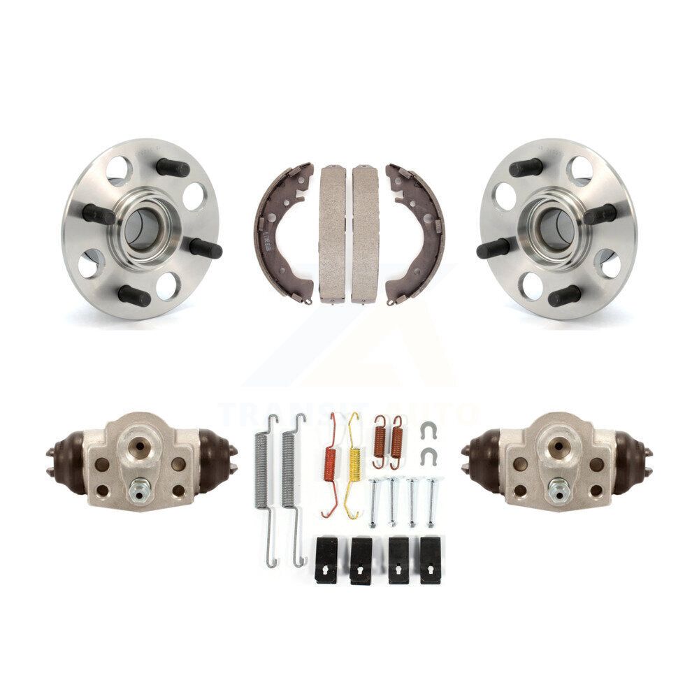 Kit d'assemblage de roulements de moyeu, cylindres de roue arrière et chaussures de tambour pour Honda Fit