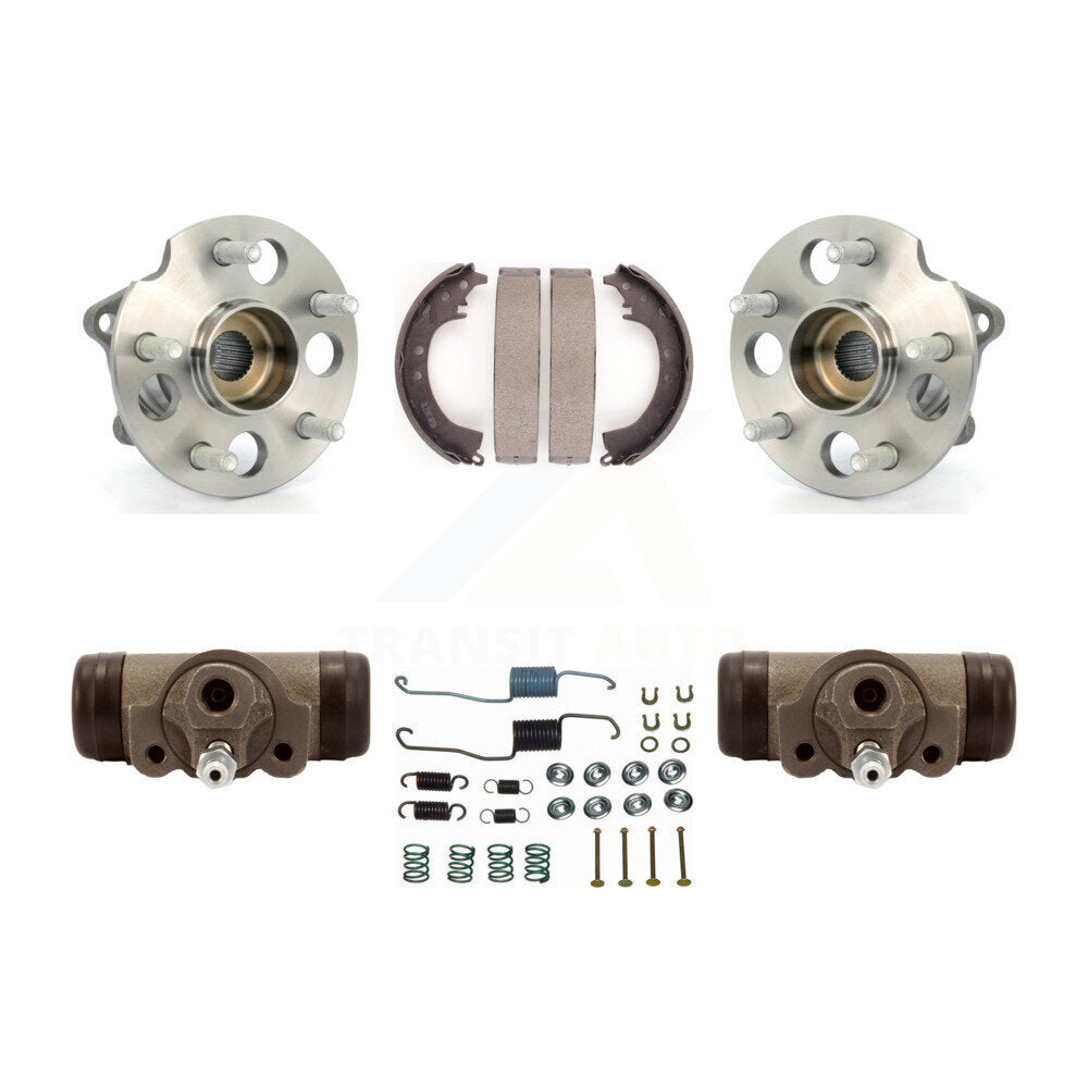 Kit d'assemblage de roulements de moyeu, cylindres de roue arrière et chaussures de tambour pour Toyota RAV4