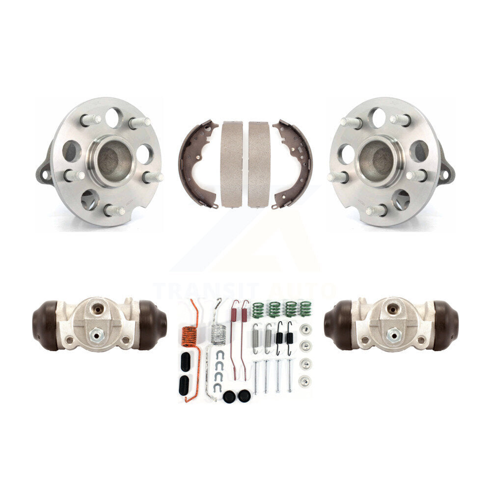 Kit de roulement de moyeu de chaussures de tambour de cylindres de roue arrière pour Toyota Sienna FWD 2004 – 2010