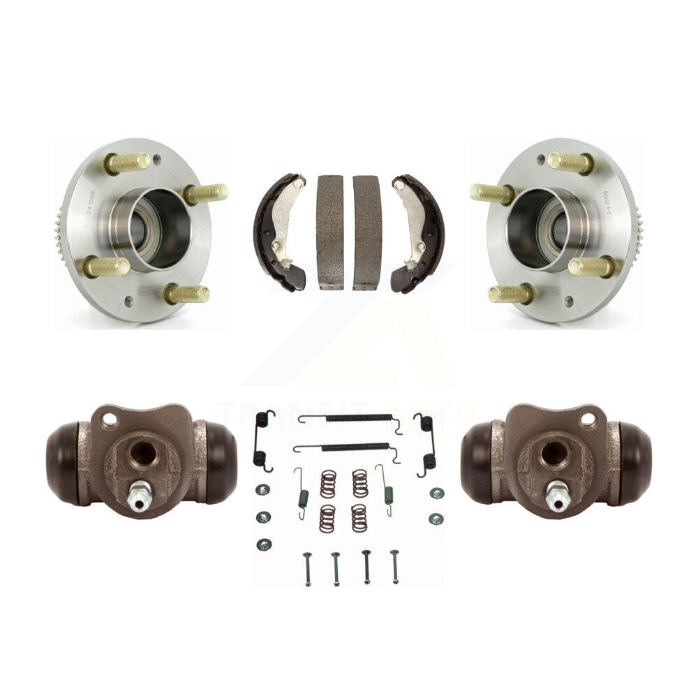 Kit de roulement de moyeu de chaussures de tambour de cylindres de roue arrière pour Chevrolet Aveo Pontiac Aveo