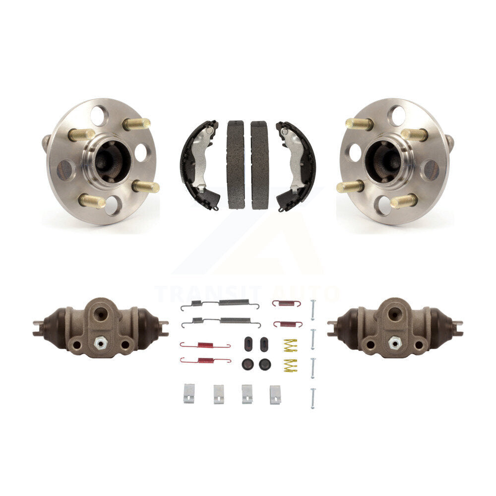 Kit de roulements de moyeu, cylindres de roue arrière, chaussures de tambour, pour Hyundai Accent Kia Rio Rio5