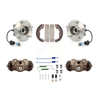 Kit de roulement de moyeu de chaussures de tambour de cylindres de roue arrière pour Chevrolet Equinox Saturn Vu