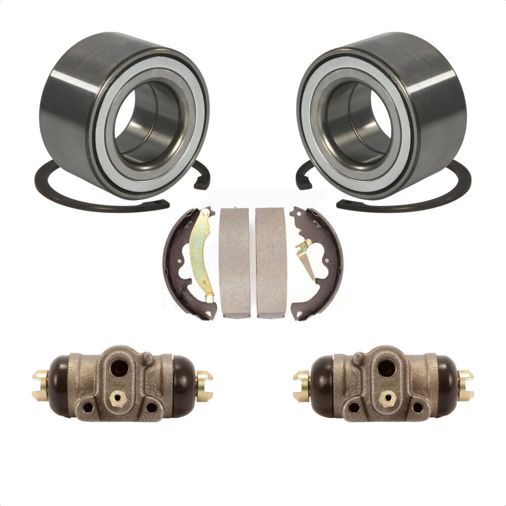 Kit de roulement de chaussures de tambour de cylindres de roue arrière pour Ford Escape Mercury Marine 2007