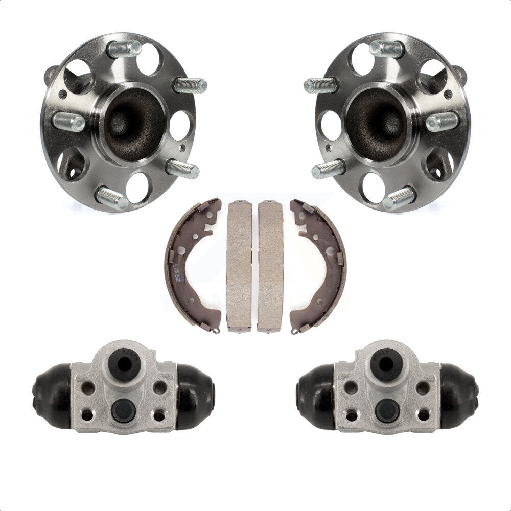 Kit d'assemblage de roulements de moyeu, cylindres de roue arrière et chaussures de tambour pour Honda Civic