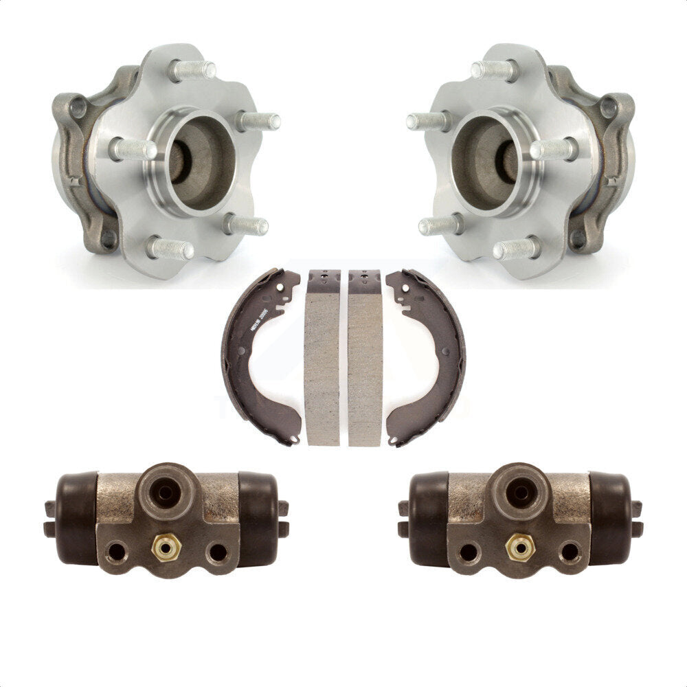 Kit de roulement de moyeu de chaussures de tambour de cylindres de roue arrière pour Nissan Sentra 2007 2012 2.5