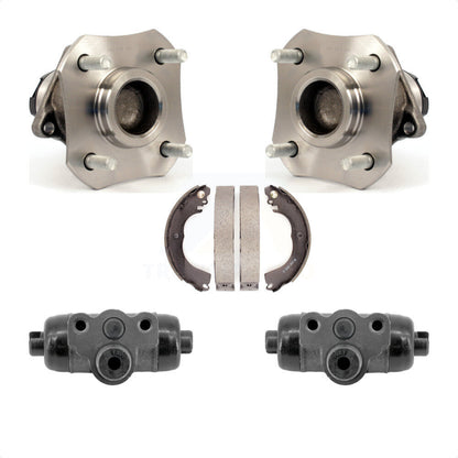 Kit d'assemblage de roulements de moyeu, cylindres de roue arrière et chaussures de tambour pour Nissan Versa