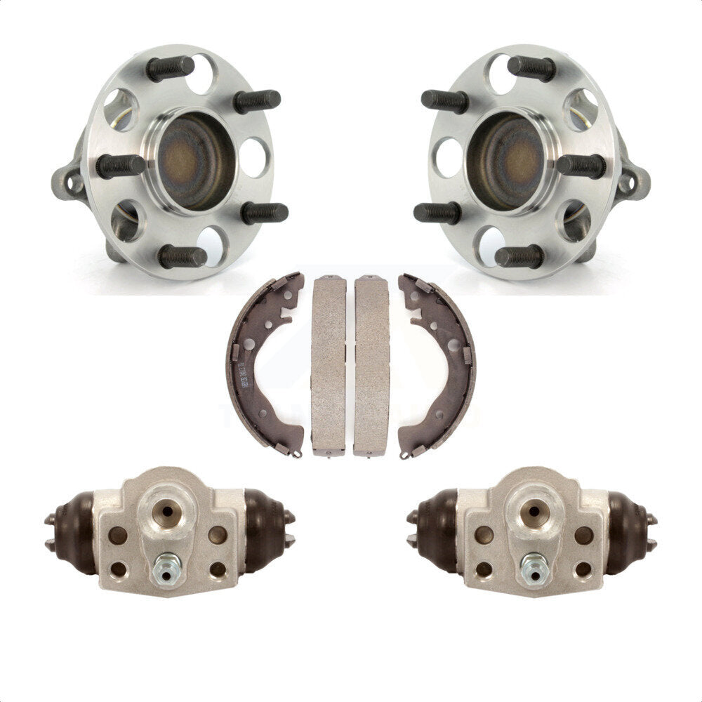 Kit d'assemblage de roulements de moyeu, cylindres de roue arrière et chaussures de tambour pour Honda Civic