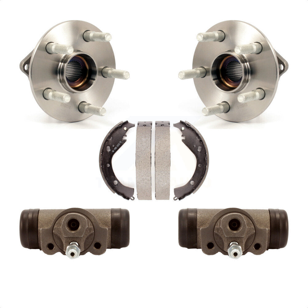 Kit de roulements de moyeu pour cylindres de roue arrière et chaussures de tambour, pour Pontiac Vibe AWD 2006