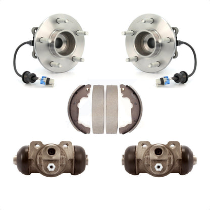 Kit de roulement de moyeu de chaussures de tambour de cylindres de roue arrière pour Chevrolet Equinox Saturn Vu