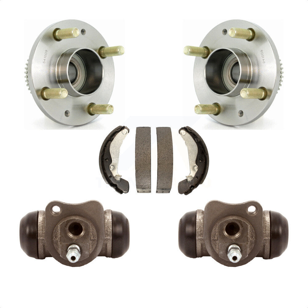 Kit de roulement de moyeu de chaussures de tambour de cylindres de roue arrière pour Chevrolet Aveo Pontiac Aveo