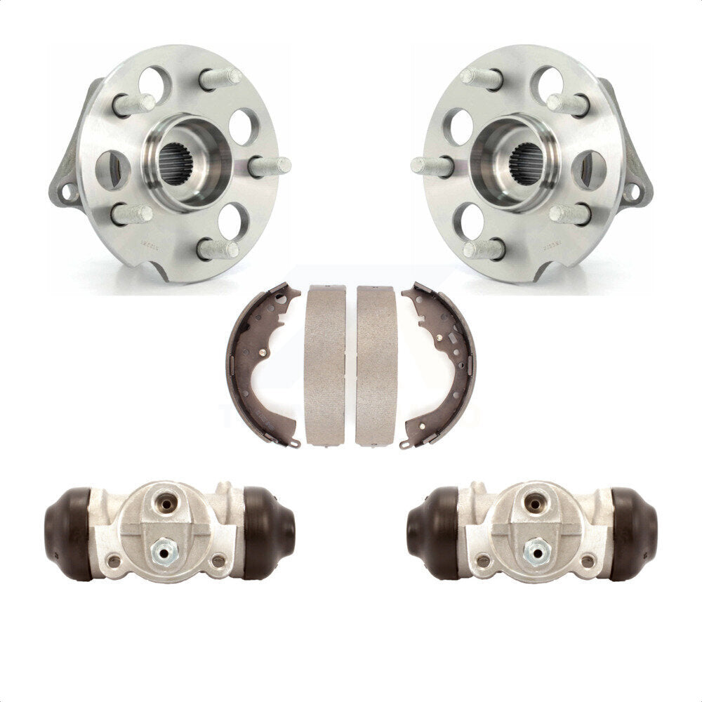 Kit de roulement de moyeu de chaussures de tambour de cylindres de roue arrière pour Toyota Sienna AWD 2004 – 2010