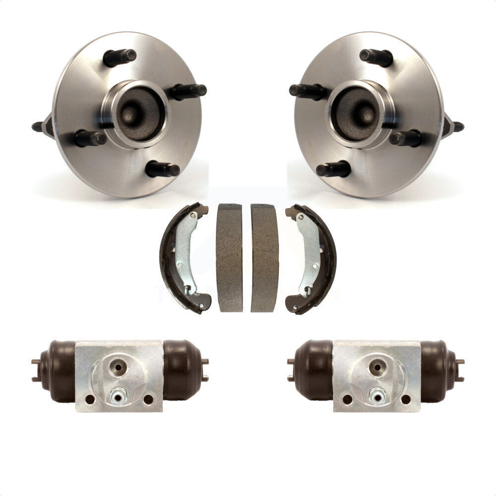 Kit de roulement de moyeu de chaussures de tambour de cylindres de roue arrière pour Chevrolet Cobalt Pontiac G5