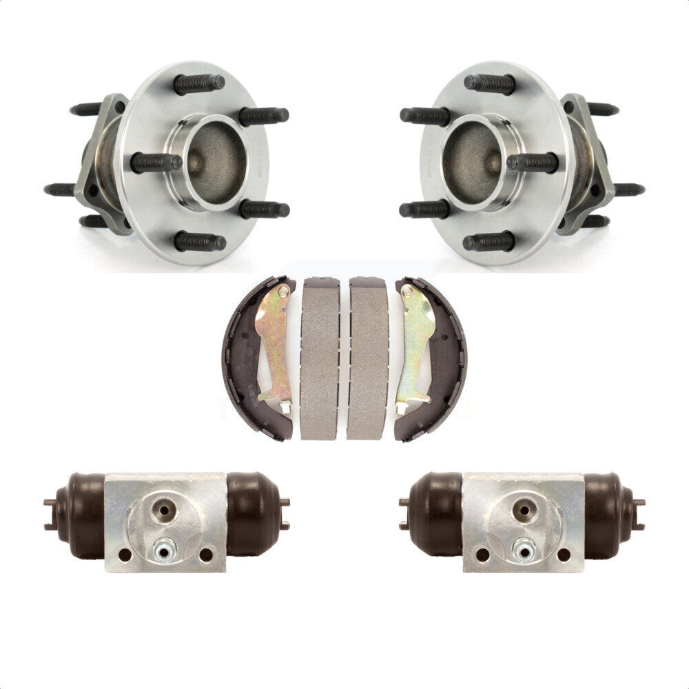 Kit de roulement de moyeu de chaussures de tambour de cylindres de roue arrière pour 09 Chevrolet HHR SS Panel/S